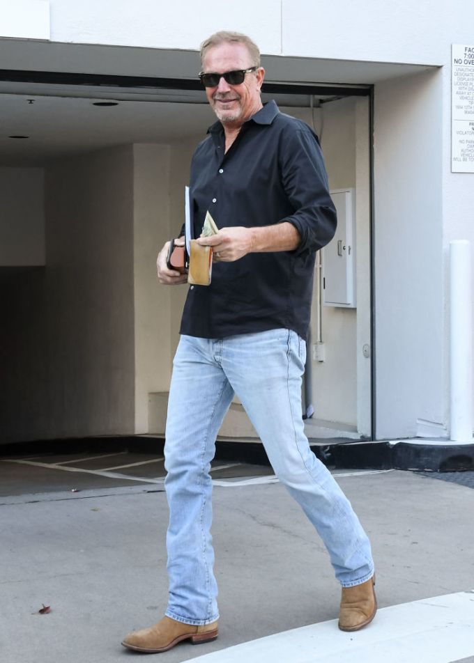 Kevin Costner Spotted Walking in 2020