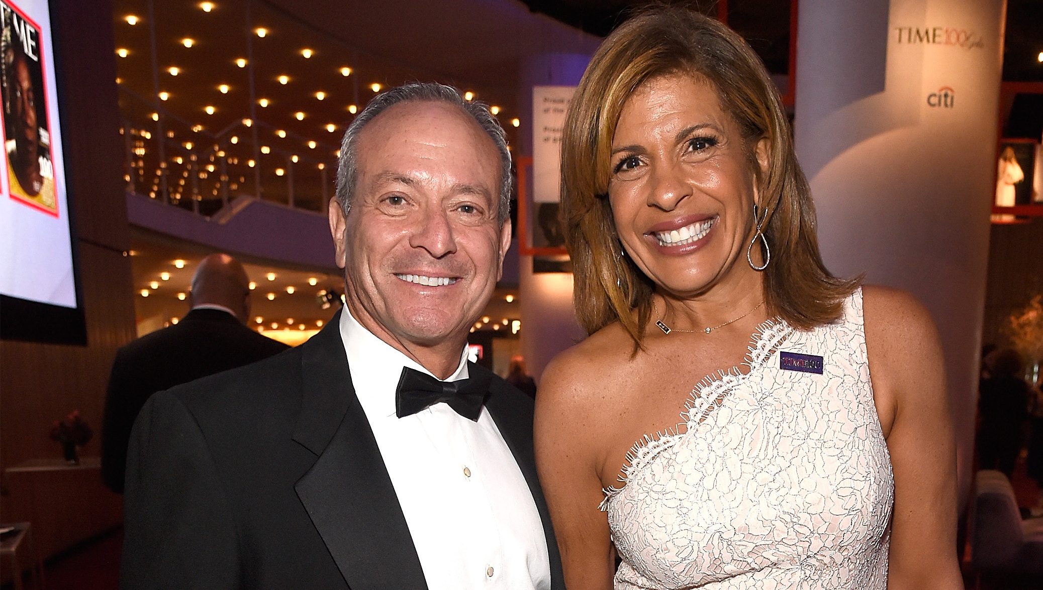 NEW YORK, NY - APRIL 24:  Joel Schiffman and Hoda Kotb attend the 2018 Time 100 Gala at Jazz at Lincoln Center on April 24, 2018 in New York City.Ê  (Photo by Kevin Mazur/Getty Images for Time)