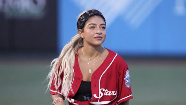 Gia Giudice Battle for Brooklyn Celebrity Charity Softball Game 2021