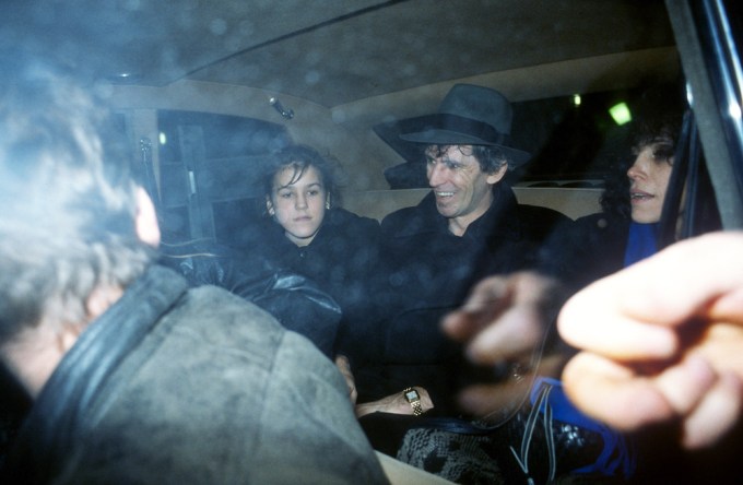 Keith Richards & Kids in 1986