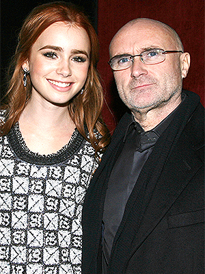 Phil Collins Lily Collins