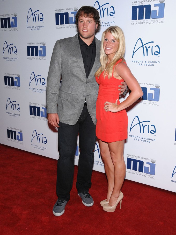 Matthew Stafford & Kelly Hall