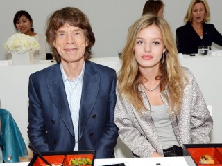 Mick Jagger and Georgia May JaggerL'Wren Scott Show, Spring Summer 2014, London Fashion Week, Britain - 15 Sep 2013