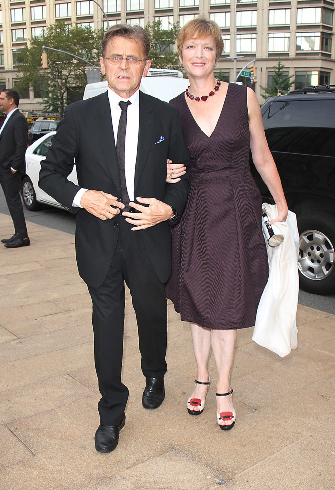 Mikhail Baryshnikov & Lisa Rinehart At The New York City Ballet’s Fall Fashion Gala