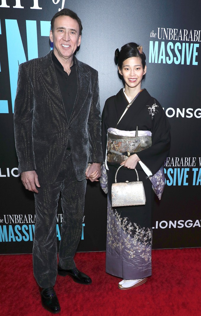 Nicolas Cage & Riko Shibata In NYC