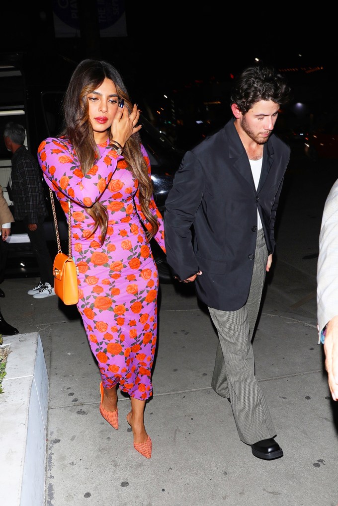 Priyanka Chopra & Nick Jonas Holding Hands In West Hollywood