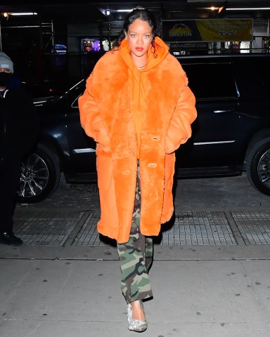 Rihanna
Rihanna seen at Flight Club, New York, USA - 26 Jan 2022