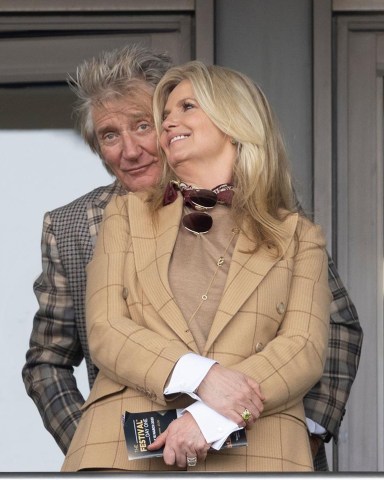 Rod Stewart and Penny Lancaster
The Cheltenham Festival 2022, Day One, Horse Racing, Cheltenham Racecourse, Cheltenham, UK - 15 Mar 2022