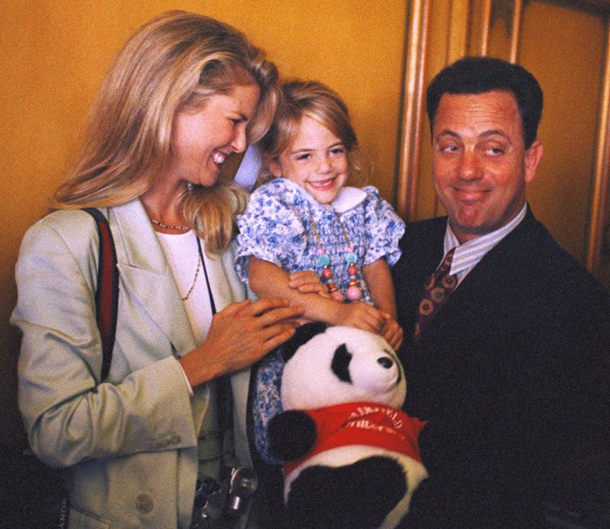 Billy Joel & Family at Fairfield University in 1991