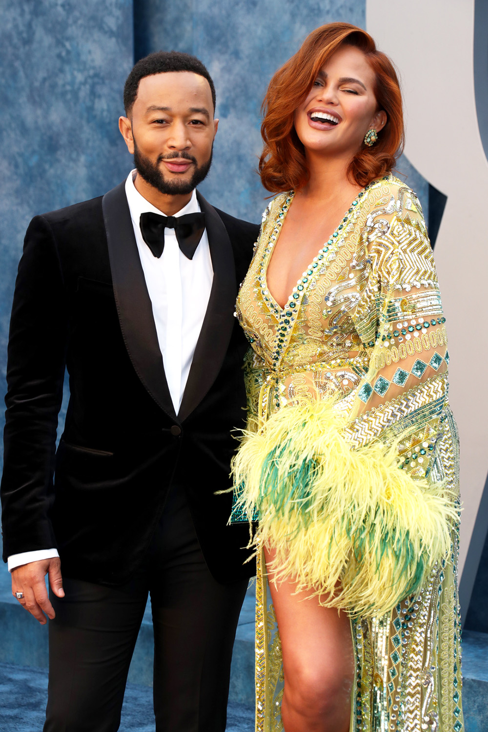 Chrissy Teigen and John Legend
Vanity Fair Oscar Party, Arrivals, Los Angeles, California, USA - 12 Mar 2023