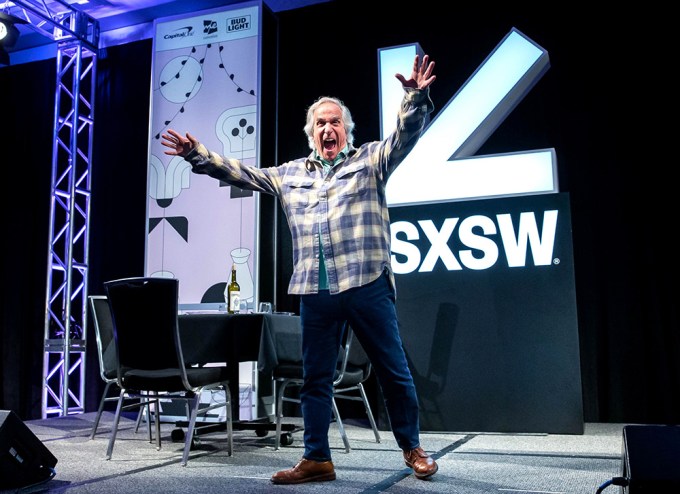 Henry Winkler Attends an Acting Workshop