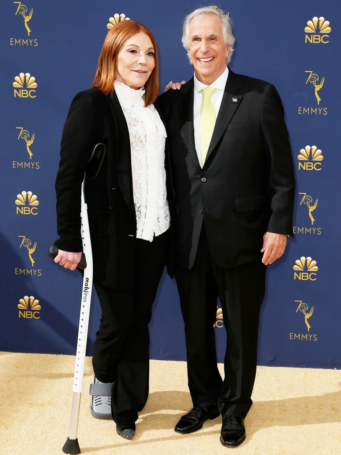 Henry Winkler & Wife Stacey Weitzman at the 70th Annual Primetime Emmy Awards