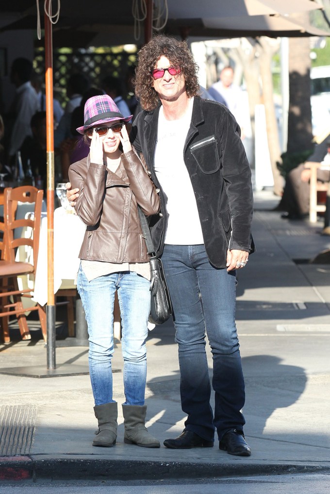 Howard Stern & Daughter Deborah in LA