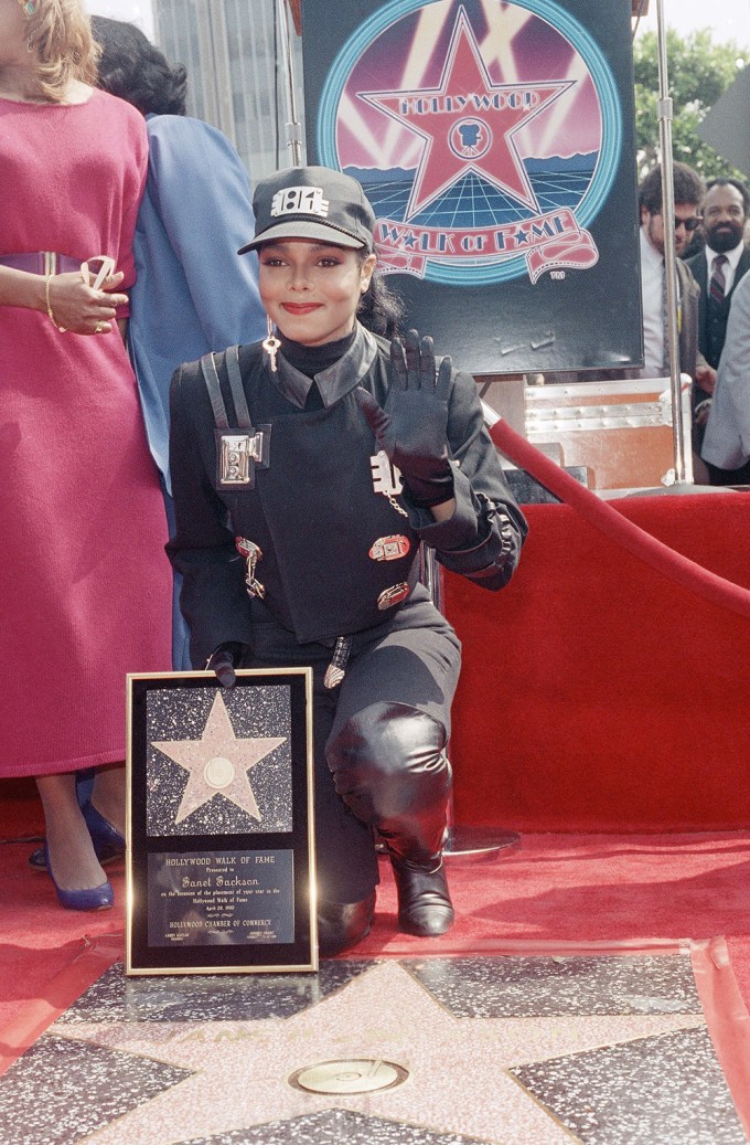 Janet Jackson Gets Her Star On The Hollywood Walk Of Fame