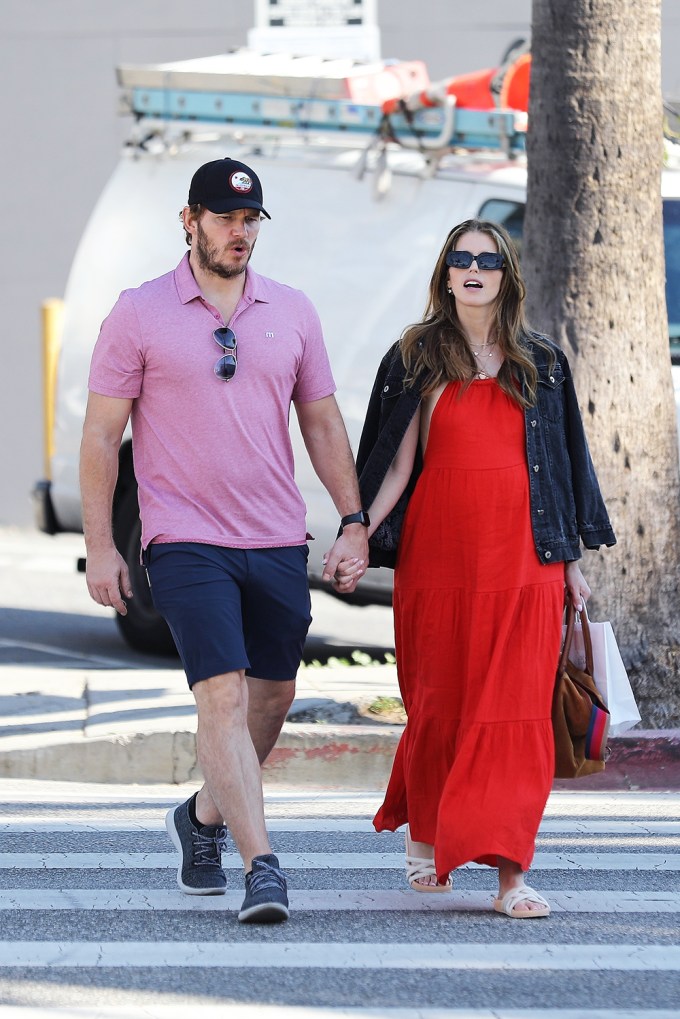 Chris Pratt & Katherine Schwarzenegger On Valentine’s Day