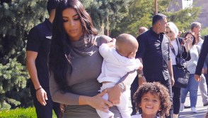 Kim Kardashian, Psalm West, Saint West