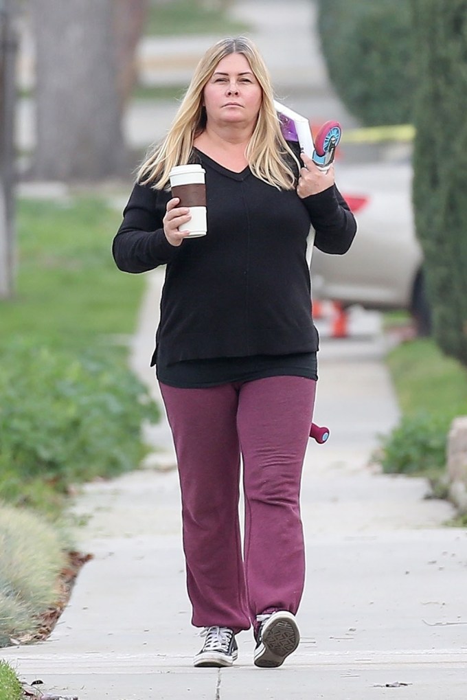 Nicole Eggert Goes Makeup Free