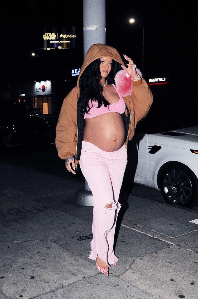 Rihanna in Pink