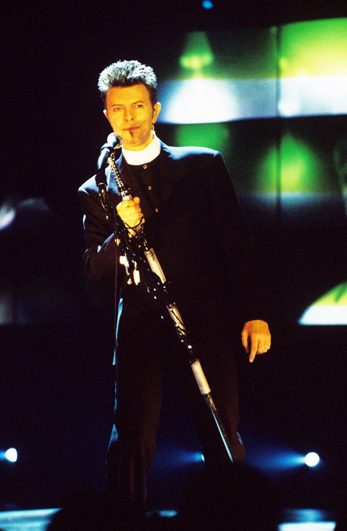 David Bowie in 1996