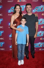 Lauren Silverman, Simon Cowell and Eric Cowell
'America's Got Talent' Season 17 Live Show, Arrivals, Pasadena, Los Angeles, California, USA - 13 Sep 2022