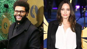the weeknd angelina jolie