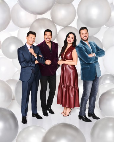 AMERICAN IDOL - ABC’s “American Idol” stars Ryan Seacrest, Lionel Richie, Katy Perry, Luke Bryan. (ABC/Gavin Bond)