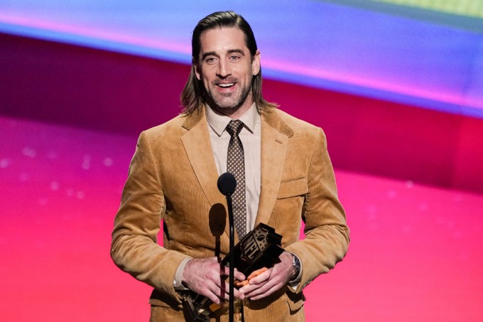 Aaron Rodgers at the 2022 NFL Honors