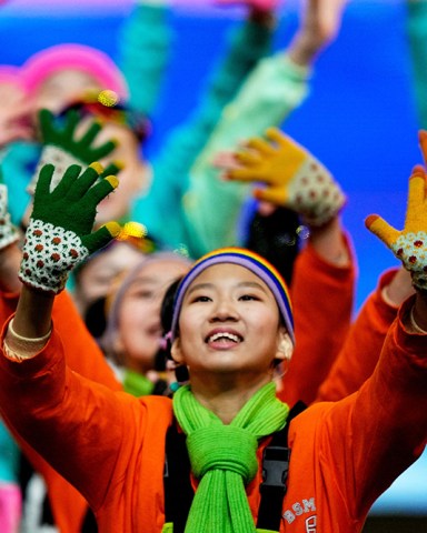 Performers dance as part of the pre-show during the opening ceremony of the 2022 Winter Olympics, in Beijing
Olympics Opening Ceremony, Beijing, China - 04 Feb 2022