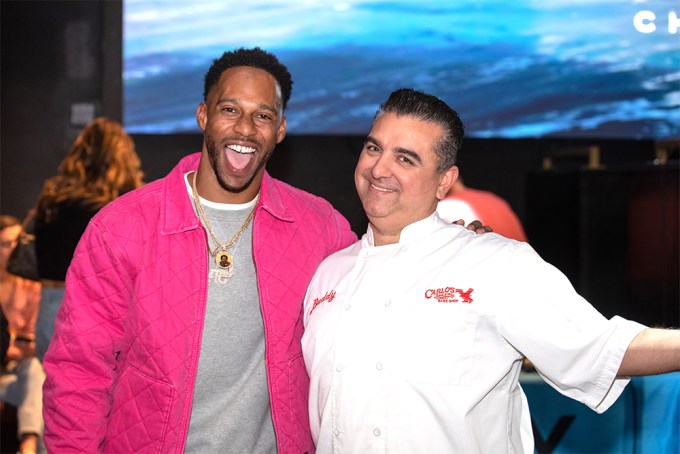 Cake Boss and Victor Cruz