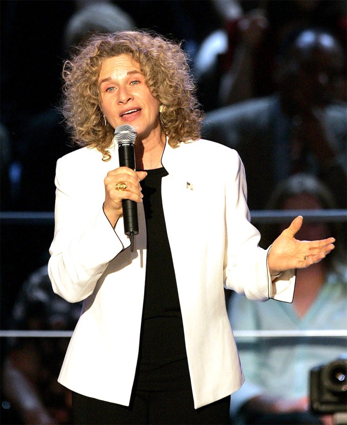 Carole King Closes The USA Democratic Convention