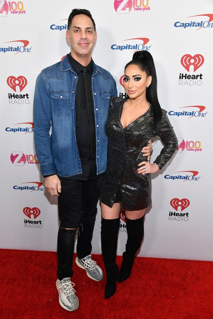 Chris Larangeira & Angelina Pivarnick at Jingleball