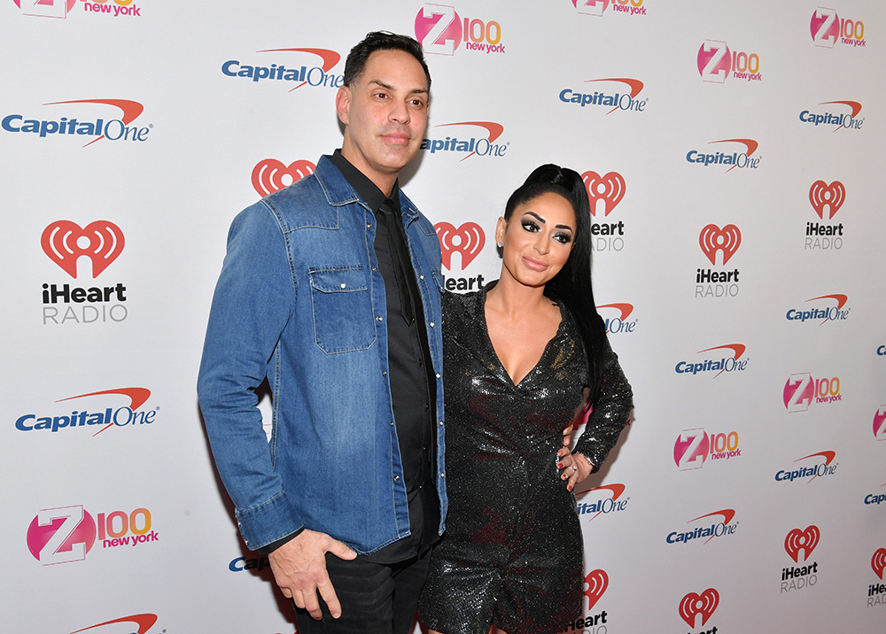 Chris Larangeira and Angelina Pivarnick
iHeartRadio Jingle Ball, Arrivals, Madison Square Garden, New York, USA - 13 Dec 2019