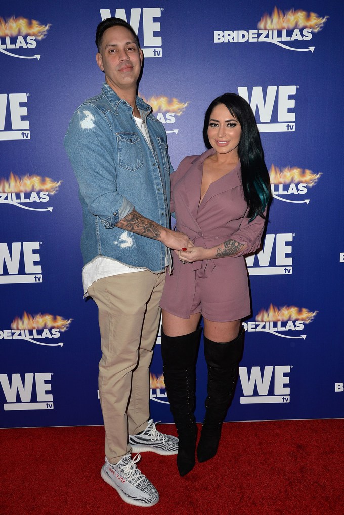 Angelina Pivarnick & Chris Larangeira At The ‘Bridezillas’ Premiere