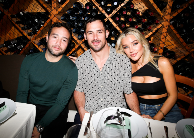 Danny Amendola, Jean-Watts and Brandon Charnas