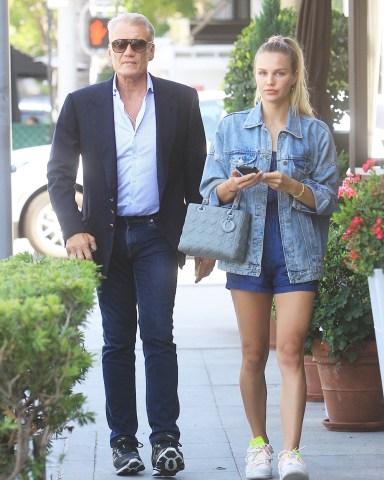 Beverly Hills, CA  - Dolph Lundgren takes his daughter Ida to lunch in Beverly Hills.

Pictured: Dolph Lundgren, Ida Lundgren

BACKGRID USA 15 JUNE 2022 

USA: +1 310 798 9111 / usasales@backgrid.com

UK: +44 208 344 2007 / uksales@backgrid.com

*UK Clients - Pictures Containing Children
Please Pixelate Face Prior To Publication*