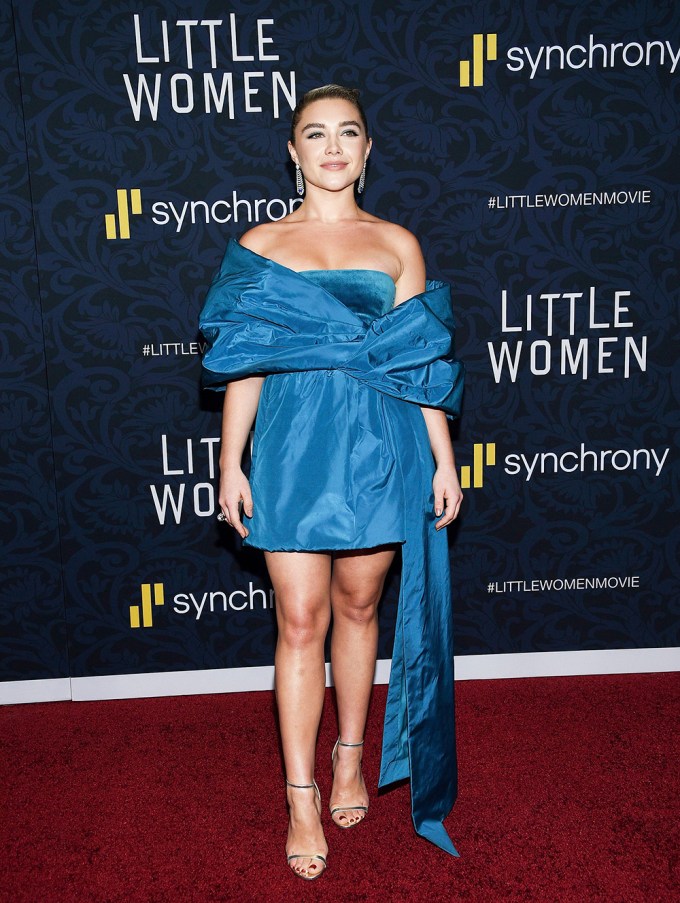 Florence Pugh Arrives at ‘Little Women’ Premiere