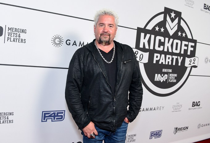 Guy Fieri Attends A Kick-Off Party