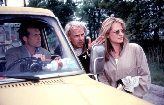 Helen Hunt Films ‘Twister’