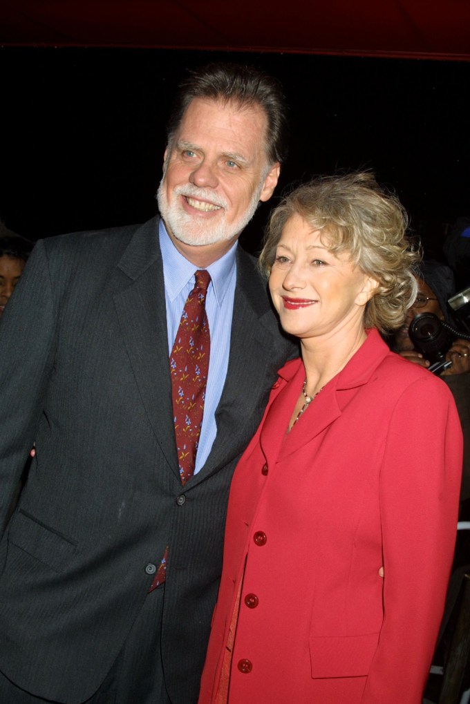 Helen Mirren & Taylor Hackford In New York