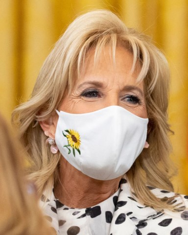 US First Lady Jill Biden attends a celebration to mark Black History Month, in the East Room of the White House in Washington, DC, USA, 28 February 2022.
US President Joe Biden and First Lady Jill Biden host Black History Month celebration, Washington, Usa - 28 Feb 2022