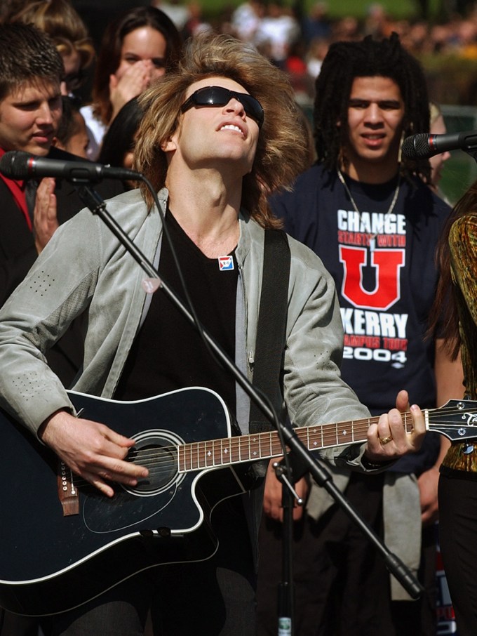 Jon Bon Jovi Supports The Democrats