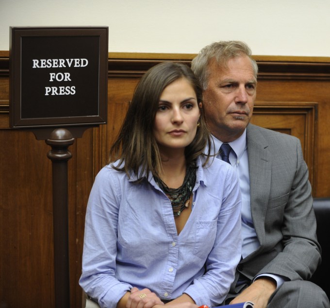 Kevin Costner & Daughter Annie on Capitol Hill