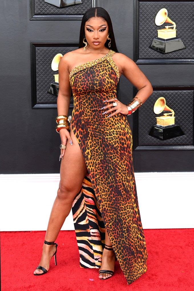 Megan Thee Stallion At The 2022 Grammys