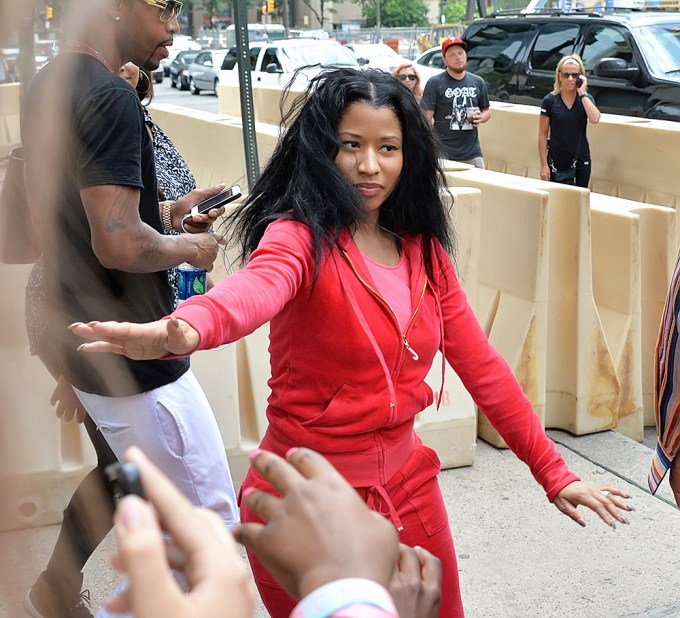 Nicki Minaj with no makeup