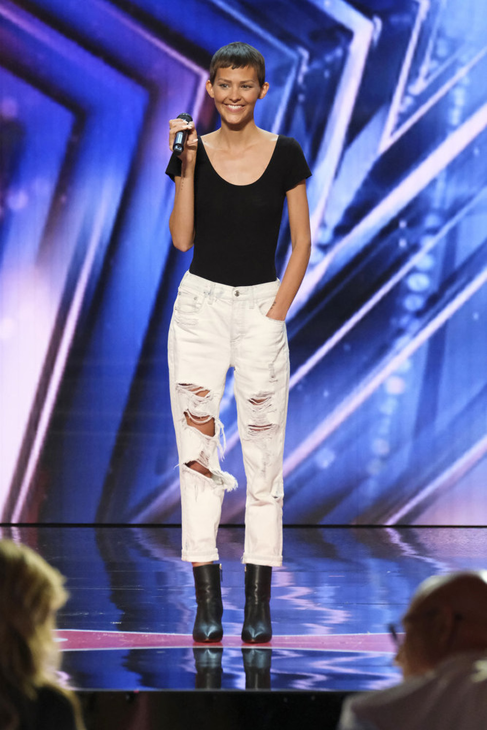 AMERICA'S GOT TALENT -- Episode 1602 -- Pictured: Nightbirde -- (Photo by: Trae Patton/NBC)