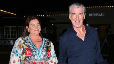 Pierce Brosnan & Keely Smith