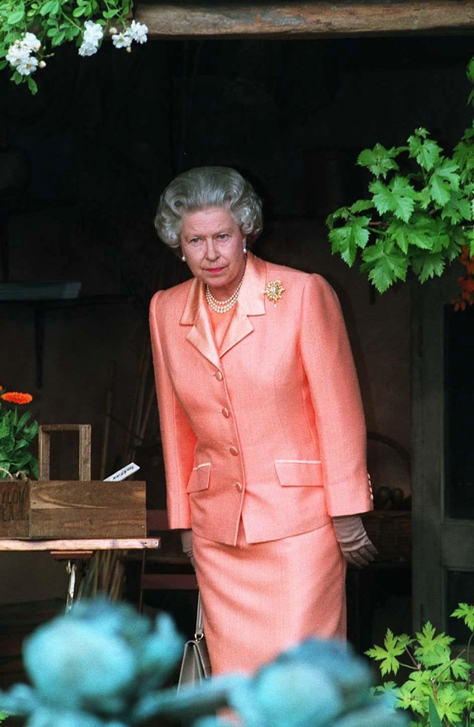 Queen Elizabeth II at the Chelsea Flower Show