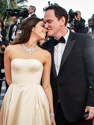 Quentin Tarantino and Daniella Pick