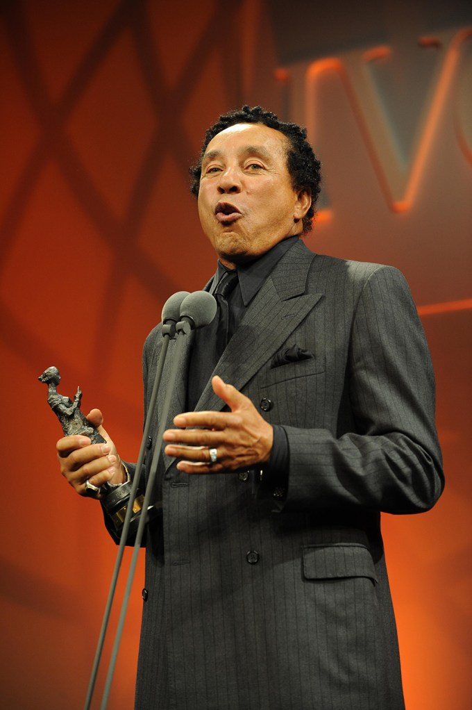 Smokey Robinson At Ivor Novello Awards