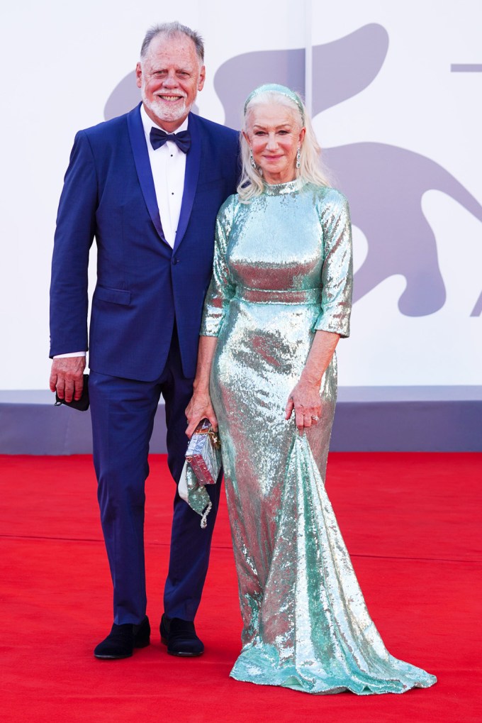 Taylor Hackford & Helen Mirren At The ‘Parallel Mothers’ Premiere